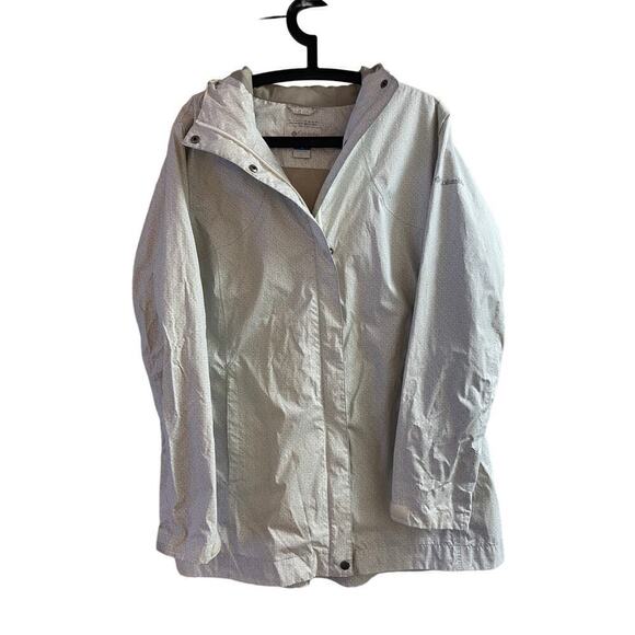 Columbia Omni-Tech Waterproof Women's Parka Jacket Size XL - Picture 1 of 7